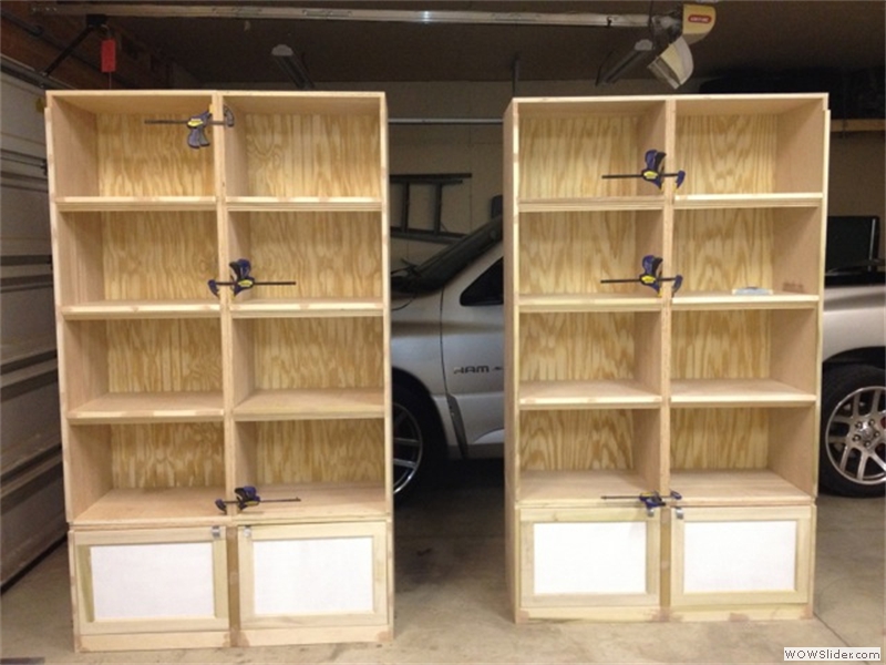 Built In Bookcases