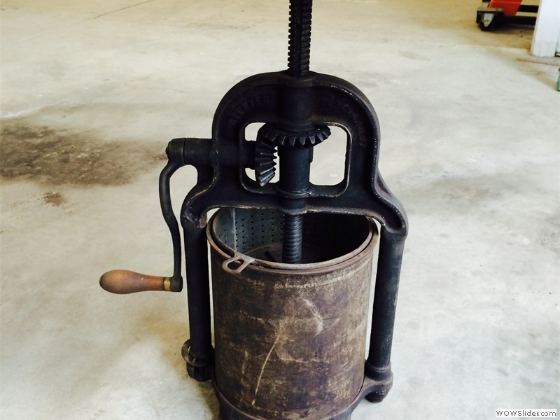Fruit Press End Table