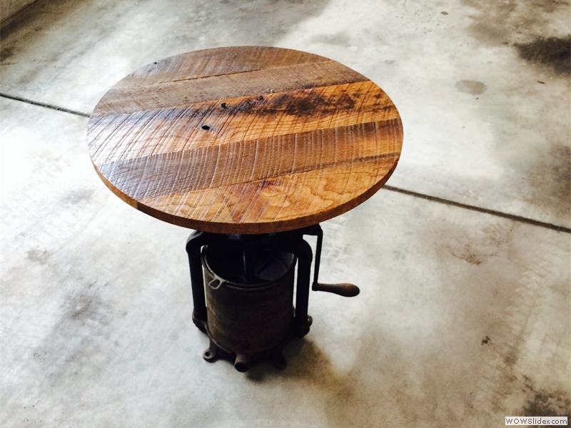 Fruit Press End Table
