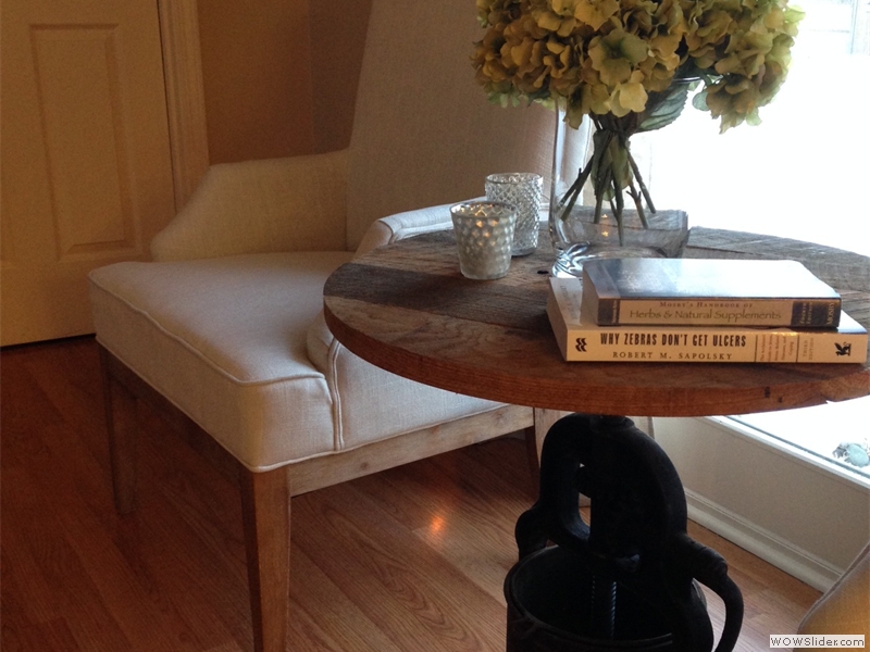 Fruit Press End Table