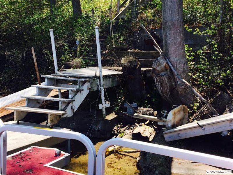Lake Staircase and Deck