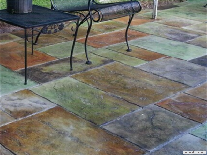 Stamped Concrete Patio