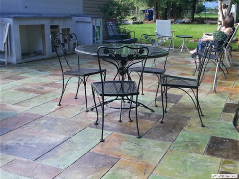Stamped Concrete Patio