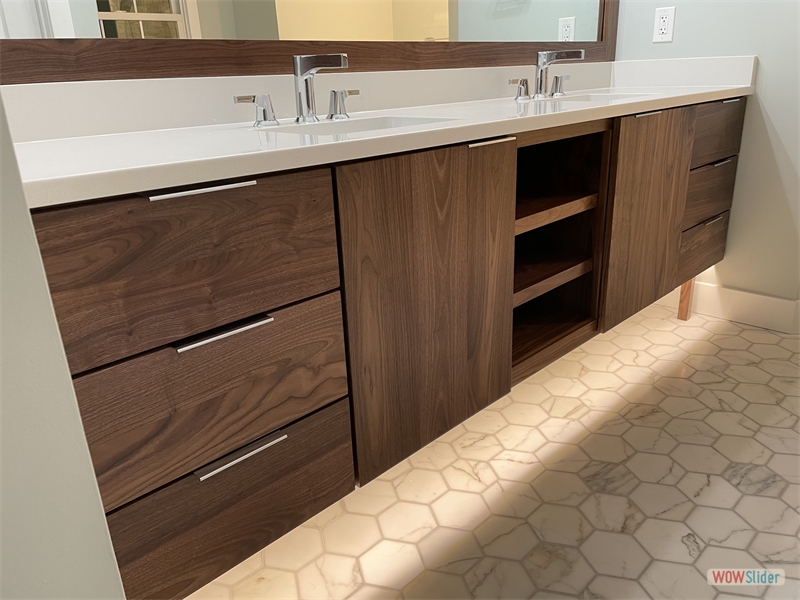 Transitional Master Bathroom Update