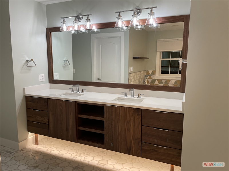 Transitional Master Bathroom Update