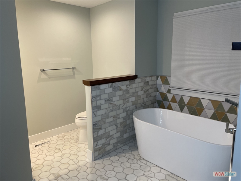Transitional Master Bathroom Update